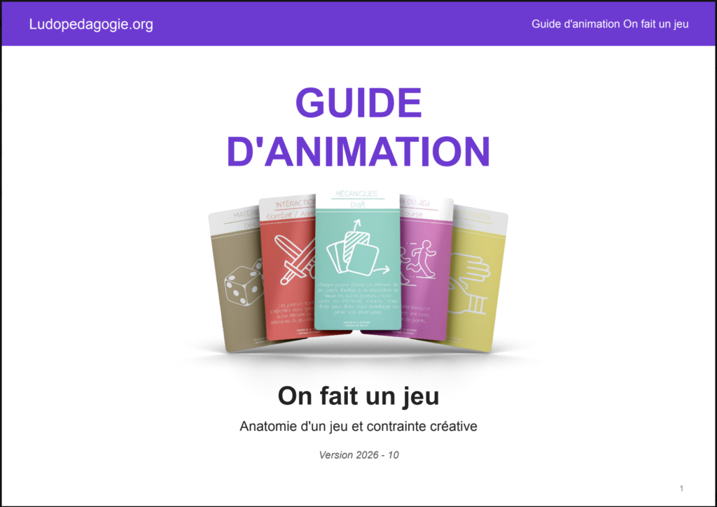 Guide animation On Fait un Jeu !?